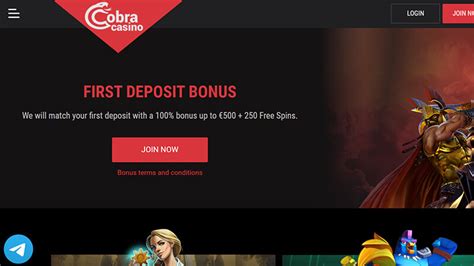 cobra casino no deposit free spins